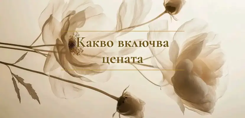Какво включва цената